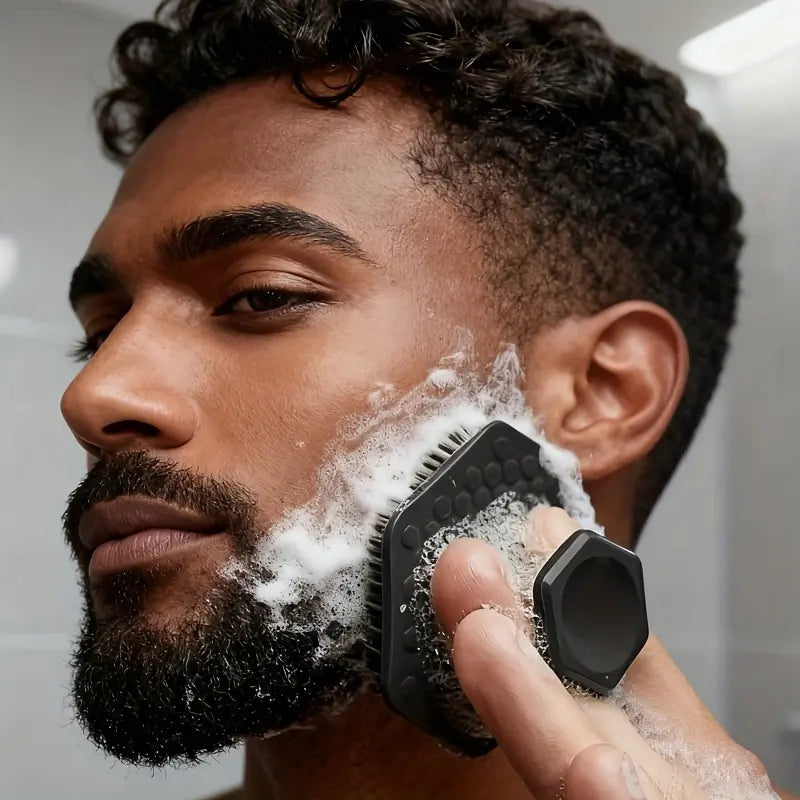 Revitalize Your Skin with Our Gentle Men's Face Scrubber - Perfect for Deep Cleansing and Smoother Shaving! 🌟🧖‍♂️ #SkincareEssentials #MenGrooming
