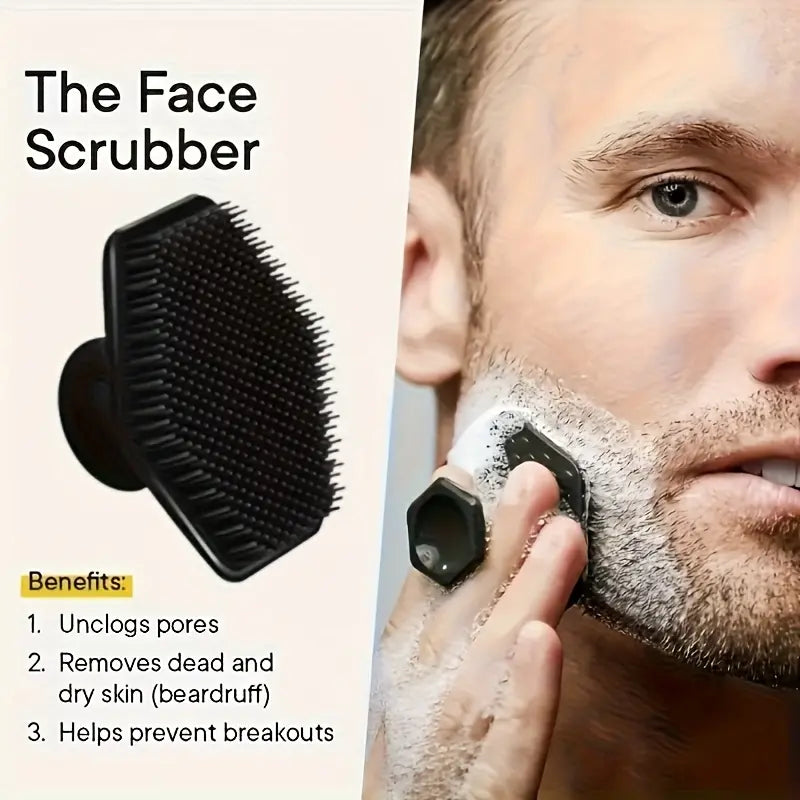 Revitalize Your Skin with Our Gentle Men's Face Scrubber - Perfect for Deep Cleansing and Smoother Shaving! 🌟🧖‍♂️ #SkincareEssentials #MenGrooming