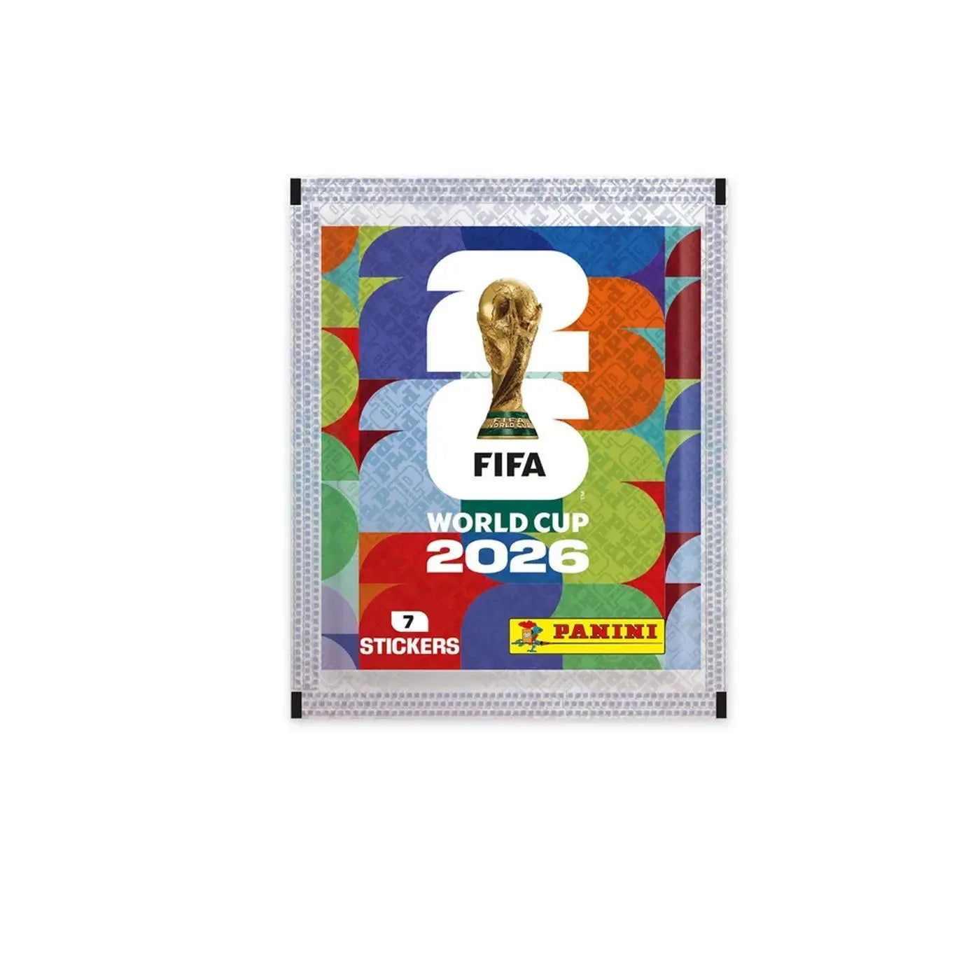 Panini FIFA World Cup 2026 Official Sticker Collection: 50-Pack Box - 350 Stickers Total - Factory Sealed & Unsearched Soccer Mystery Box, International Edition